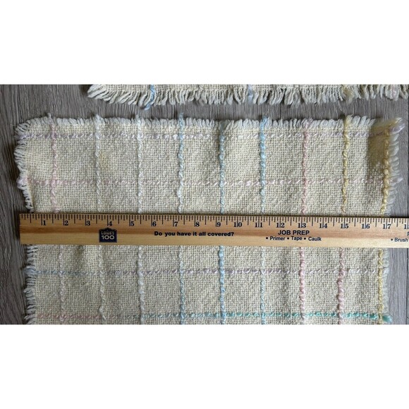 VTG Irish Wool Placemats Set of 2 Weave O'The Irish Farmhouse Country Cottage - Picture 5 of 7